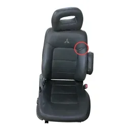 BANCO PASSAGEIRO EM COURO PAJERO GLS-B 1992 A 2000 RASGADO